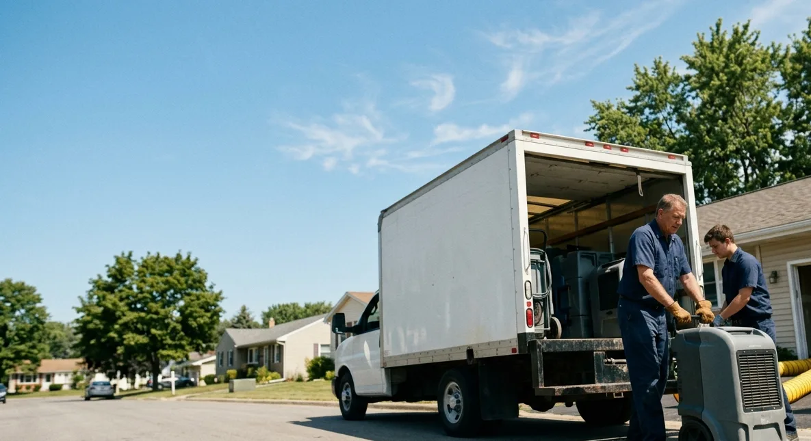 Water Damage Cleanup in Edgerton, WI near me